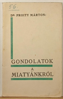 Dr. Proity Márton - Gondolatok a Miatyánkról