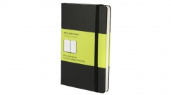 Moleskine notesz QP012 kemny fekete "P" sima