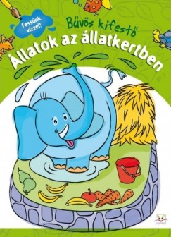 llatok az llatkertben - Bvs kifest