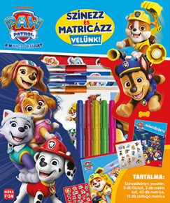 Mancs Őrjárat - Színezz és matricázz velünk!