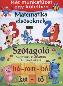 Matematika elsősöknek - Szótagoló - Helyesírási munkafüzet kisiskolásoknak