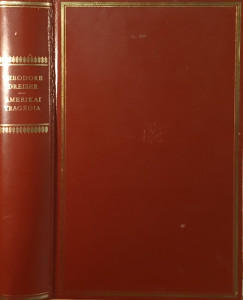 Theodore Dreiser - Amerikai tragédia (számozott, bőr)