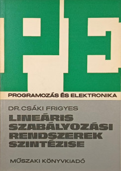 Dr. Cski Frigyes - Lineris szablyozsi rendszerek szintzise