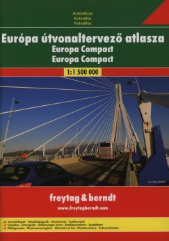 Eurpa tvonaltervez atlasza 1:1 500 000