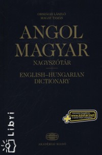 Magay Tamás - Országh Mihály - Angol - Magyar nagyszótár + net
