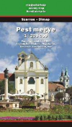 Pest megye 1:200 000 trkp