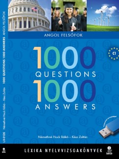 Ksz Zoltn - Nmethn Hock Ildik - 1000 Questions 1000 Answers - Angol felsfok
