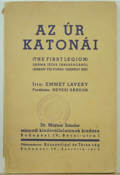 Emmet Lavery - Az r katoni