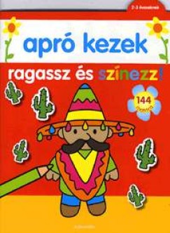 Apr kezek: ragassz s sznezz! (piros)