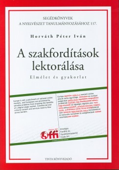 Horvth Ivn - A szakfordtsok lektorlsa