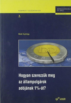 Bódi György - Hogyan szerezzük meg az állampolgárok adójának 1%-át?