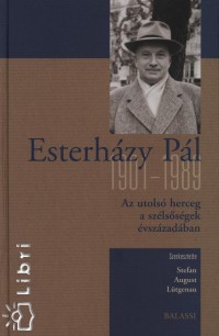 Stefan August Lthenau  (Szerk.) - Esterhzy Pl 1901-1989