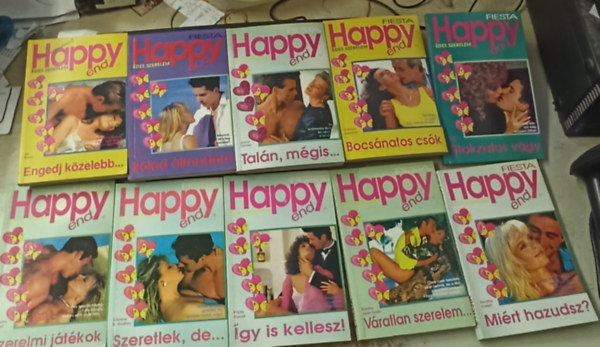 Kathryn Edwards, Joyce Varney, Jill Brady, Nadja Bride, Tbb szerz - 10 db Happy end