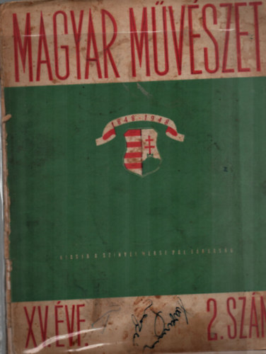 Magyar Művészet XV. évf. (1948) 2. szám