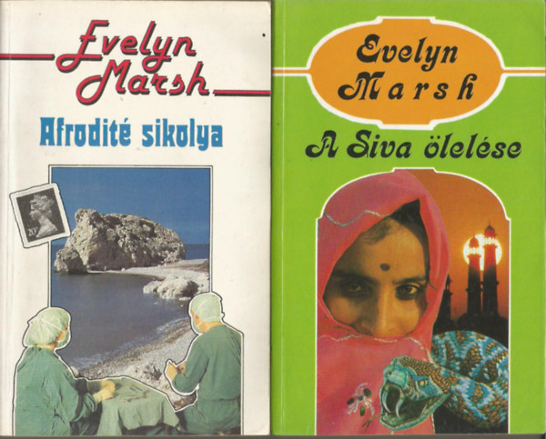 Evelyn Marsh - 2 db knyv, Afrodit sikolya, A Siva lelse