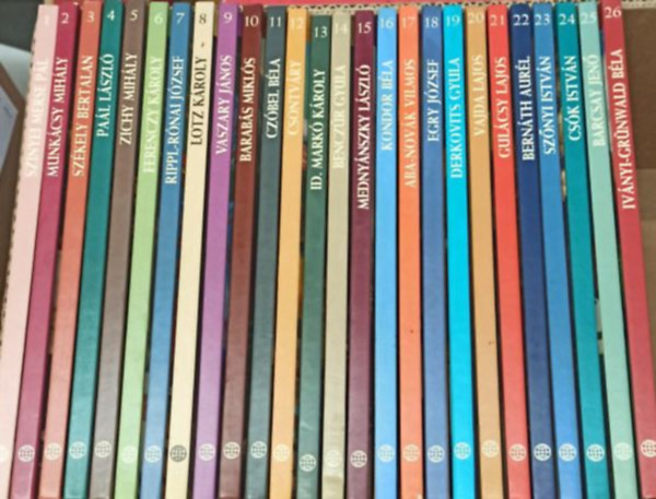 Kossuth Kiad�, Metropol K�nyvt�r - A Magyar Fest�szet Mesterei I-XXVI. (1-26.)