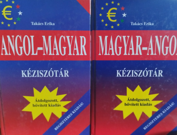 Tak�cs Erika - Angol-Magyar - Magyar-Angol K�zisz�t�r (Regiszteres kiad�s)