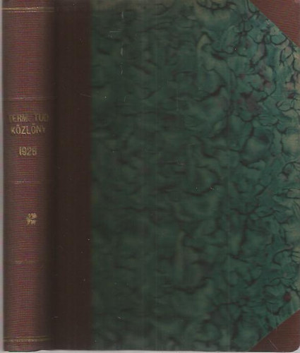 Ilosvay-Gombocz-Szabó-Patay - Természettudományi közlöny 1926