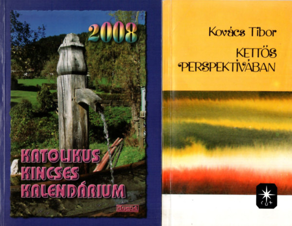 Jean Ladame, Kovcs Tibor - 3 db vallsi knyv ( egytt ) 1. Ketts perspektvban, 2. Katolikus Kincses Kalendrium 2008,  3. Jzus szve apostola - Alacoque Margit-Mria lete