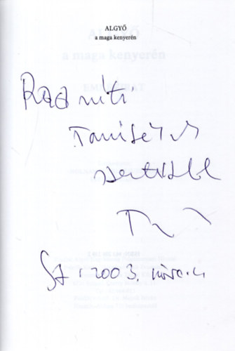 Algyő a maga kenyerén