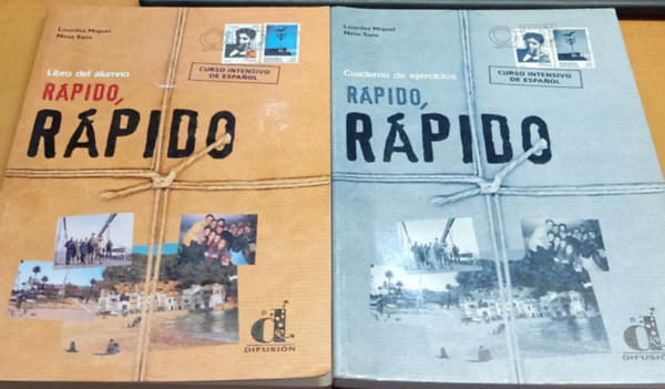 Lourdes Miquel y Neus Sans - Curso Intensivo de Espanol Rpido - Libro del Alumno + Ceaderno de Ejercicios (Spanyol nyelvknyv dikoknak - tanknyv s munkafzet)