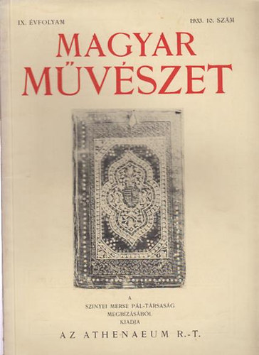 Majovszky Pl Dr. (szerk.) - Magyar Mvszet IX.vf.1933/10