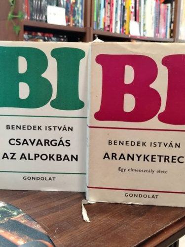 Benedek István Gábor - KÖNYVCSOMAG, 2 DB. Benedek István. Csavargás az Alpokban, Aranyketrec