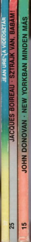 Jean Ure, Jacques Boireau, John Donovan - 3 db Piknik könyv: New York minden más + Sztrájk van, babám! + A videosztár