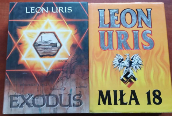 Leon Uris - 2db Leon Uris k�nyv:Exodus,Mila 18