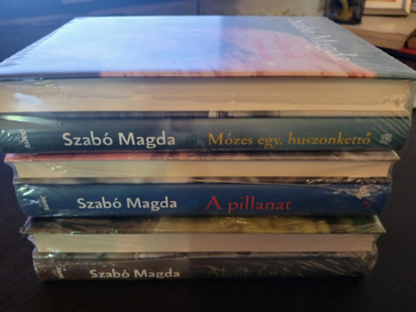 6 db Szab Magda-letm sorozat: rmhoz, bnatront, A pillanat, Hullmok kergetse, Mzes egy, huszonkett, Az ajt, Alvk futsa,