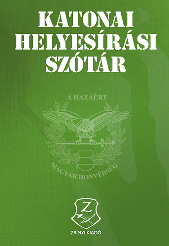 Katonai helyes�r�si sz�t�r