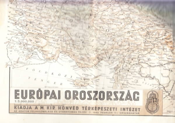 Eurpai Oroszorszg (1:5000000)