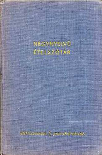 Marencich Ott - Ngynyelv telsztr (magyar-francia-angol-nmet)