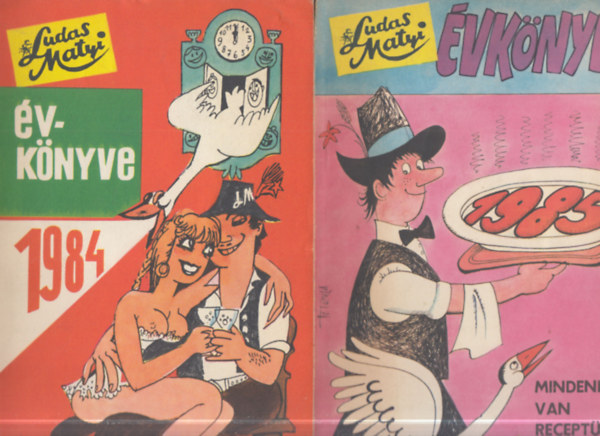 rkus Jzsef (fszerk.) - 2 db. Ludas Matyi vknyve (1984+1985)