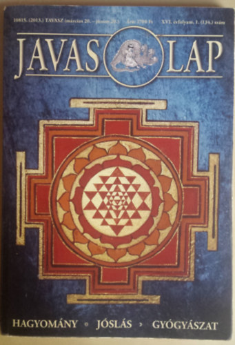 Balzs Judit (szerk.) - Javaslap 2013 Tavasz XVI. vfolyam 1. szm