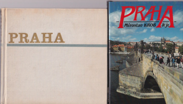 Miroslav Krob & Jr., Karel Kyhos, Jan Noha - 3 db Prga knyv: Praha + Prague Castle + Praha