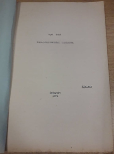 Egri Jenő - Forgalomszervezési ismeretek