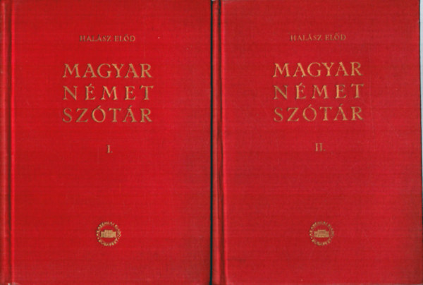 Hal�sz El�d - Magyar-n�met sz�t�r I-II.