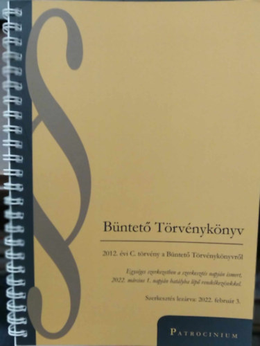 (ism. szerz) - Bntet Trvnyknyv - 2022. mrcius 1. napjn hatlyba lp rendelkezsek