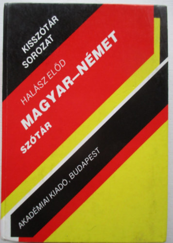 Halsz Eld - Magyar-nmet sztr (Kissztr sorozat)