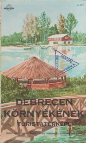 Pathy Nagy Ern - Debrecen krnyknek turistatrkpe