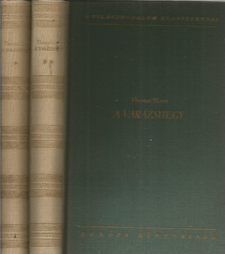 Thomas Mann - A varázshegy I-II.