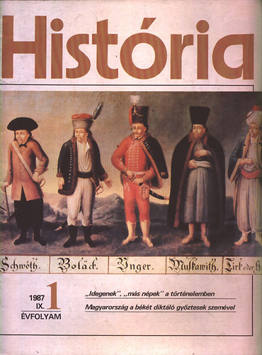 História 1987/1-6. (Teljes évfolyam)