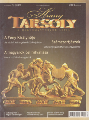 Kiss Krisztina (szerk.) - Arany Tarsoly 2005. jlius 5. - I. vfolyam 5. szm