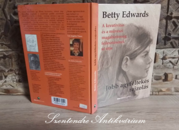 Betty Edwards, Papp gnes Judit (szerk.), Kovcs Gergely Kroly (ford.) - Jobb agyflteks rajzols - A kreativits s a mvszi magabiztossg fejlesztsnek j tja (Fekete-fehr s sznes reprodukcikkal, illusztrcikkal)
