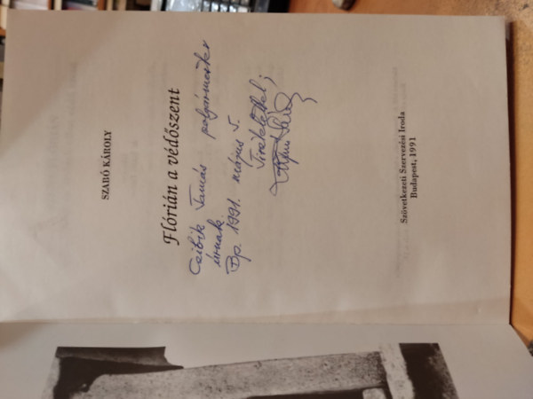 Szab� K�roly - Fl�ri�n a v�d�szent