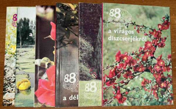 88 színes oldal könyvcsomag (6 kötet)