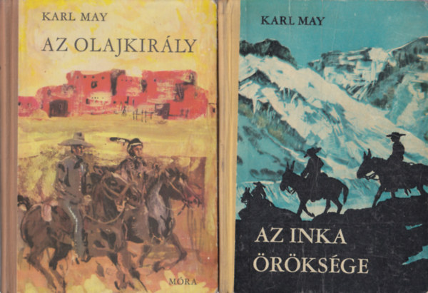 Karl May - Az olajkirly + Az inka rksge (2 db)