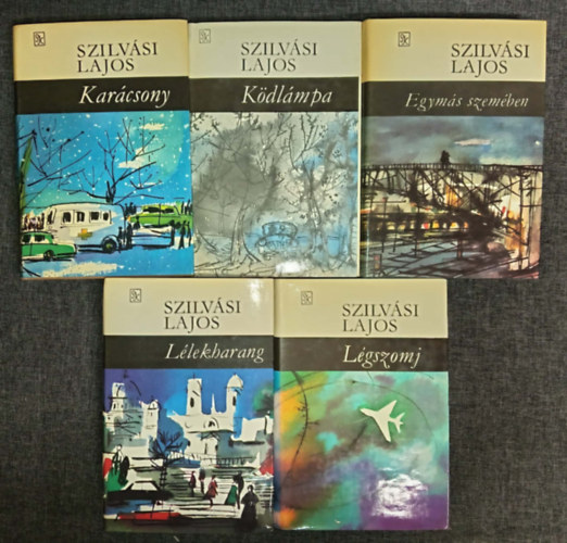Szilvási Lajos - (5db) Szilvási Lajos könyvcsomag: Karácsony / Ködlámpa / Egymás szemében / Lélekharang / Légszomj