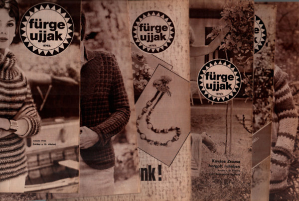 7 db Frge ujjak 1979/2, 4, 6, 7, 8, 9, 12. szm egytt.